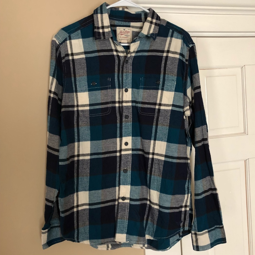 👀American Eagle Heritage Flannel